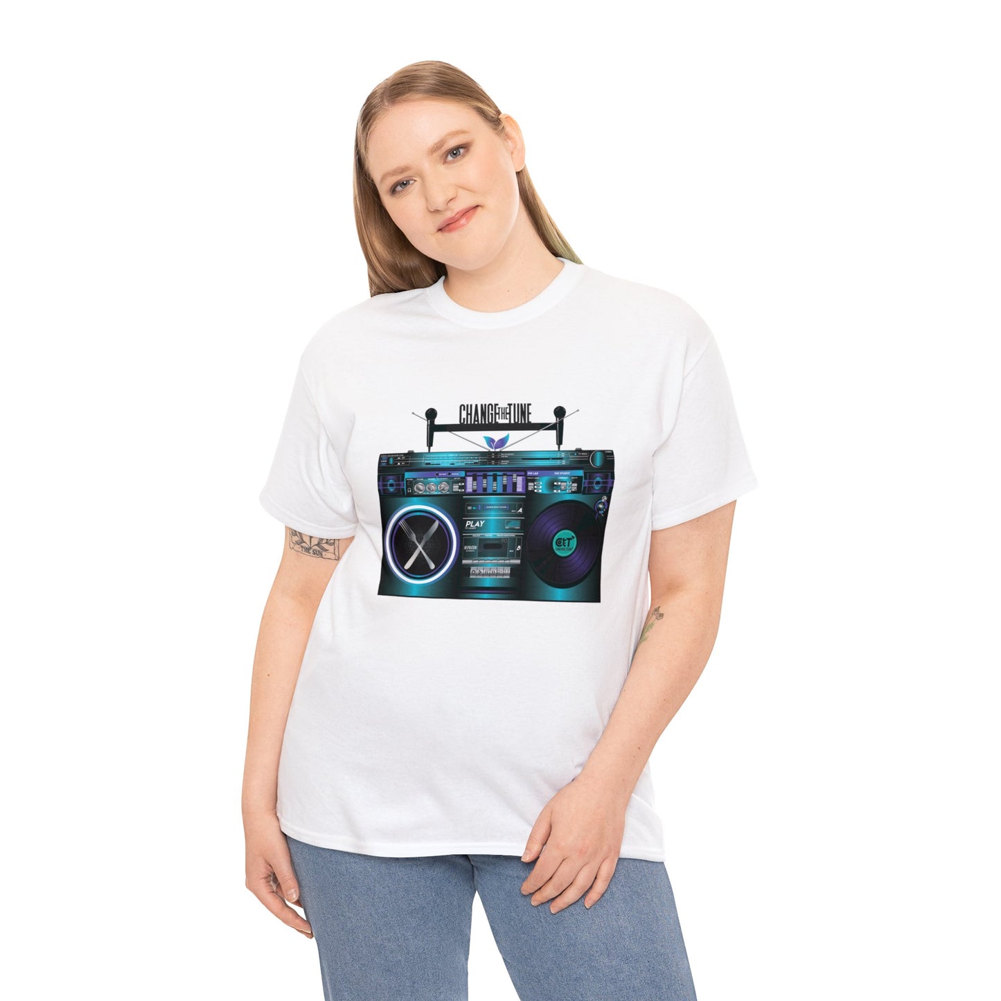 Movement 2.0 Tee : Blue Logo