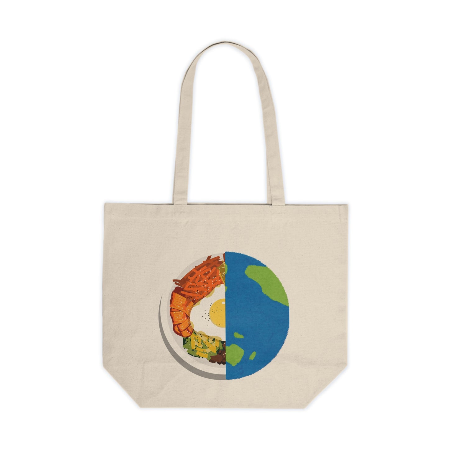 Solid Start Canvas Shopping Tote ๐