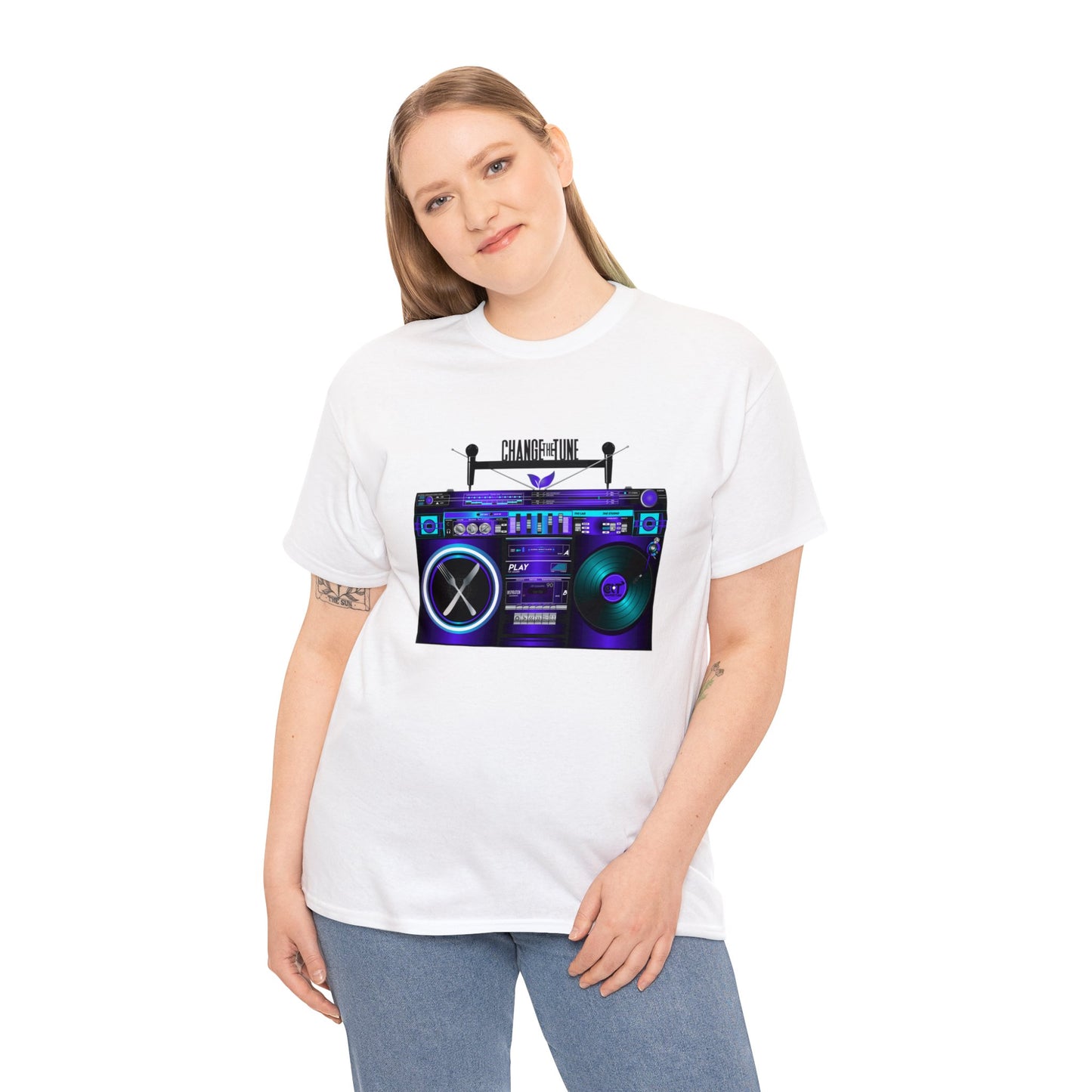 Movement 2.0 Tee : Purple Logo