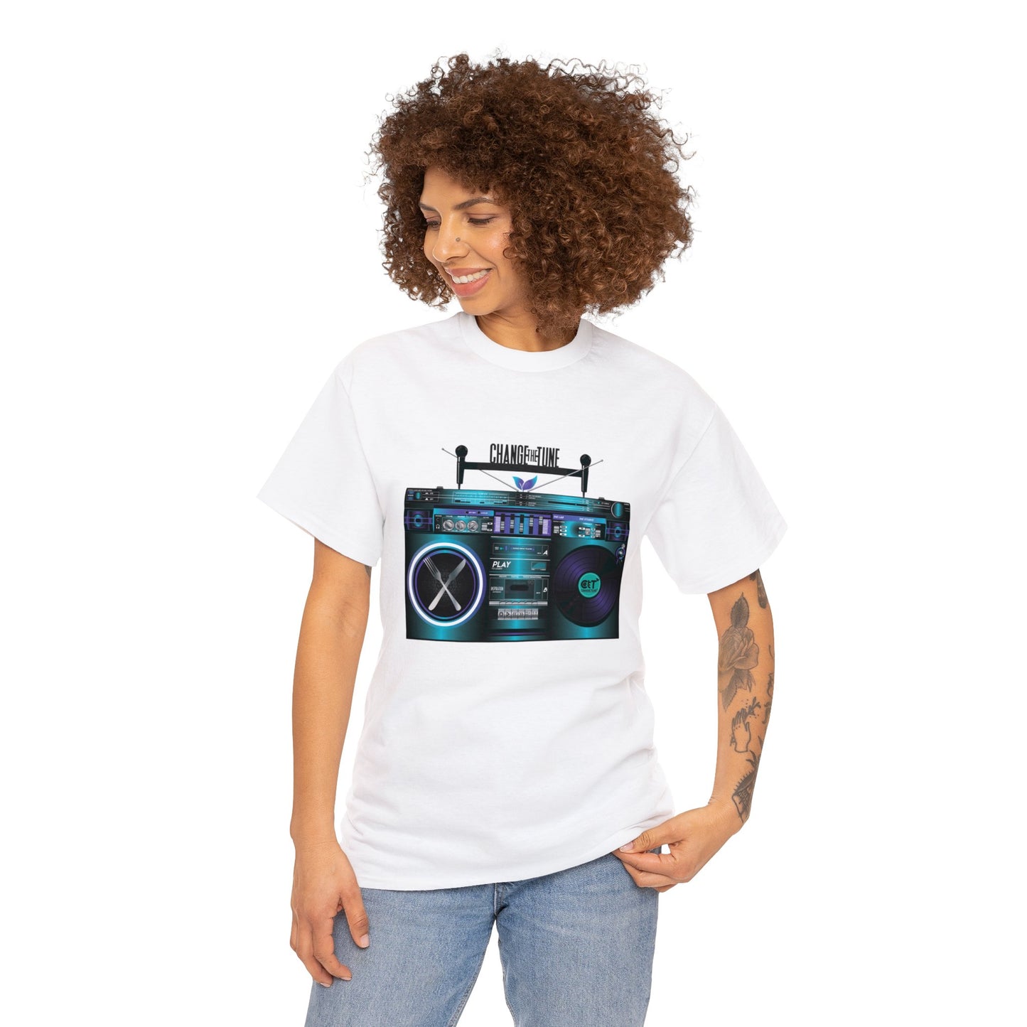 Movement 2.0 Tee : Blue Logo