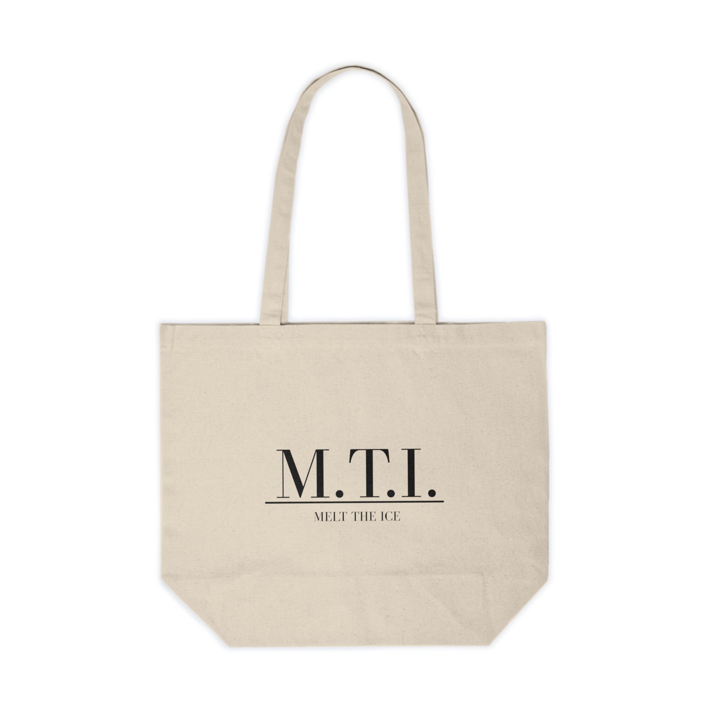 M.T.I. Canvas Shopping Tote