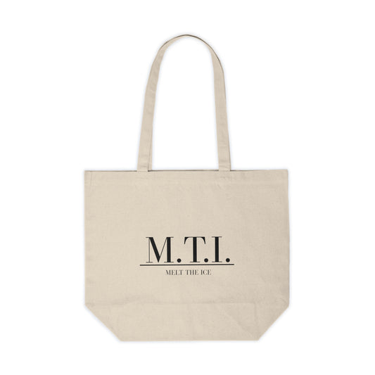 M.T.I. Canvas Shopping Tote